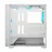 Carcasa fara PSU Cougar MX600 Air PRO  w/o PSU, 5x140mm, 1x120mm, ARGB PWM, TG: Front&Side, 2xUSB3.0, 1xUSB-C, 2x2.5", 1x3.5", RGB Button, White, Factor de formă a plăcii de baza: Mini-ITX / Micro-ATX / ATX / E-ATX Tip Carcasa PC: Midi-Tower, Material carcasă: Oțel
