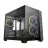 Carcasa fara PSU DEEPCOOL mATX CG330 3F, w/o PSU, 3x120mm, Front&Side TG, 2xUSB2.0, 1xUSB-C, 1xUSB2.0, 4x2.5", Black