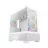 Carcasa fara PSU DEEPCOOL mATX CG380, w/o PSU, 3x120mm, Front&Side TG, 2xUSB3.0, 1xUSB-C, 3x2.5", 2x3.5", White