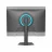 Монитор Thunderobot 27" CQ27F240L Black(Fast IPS, QHD 2560x1440, 16:9, 260Hz (OC), 1ms (GTG), 99% sRGB / 93% DCI-P3, 450cd/m2, Adaptive-Sync, Lifting & Rotating Stand)