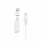 Casti fara fir HyperX Wireless headset  HyperX Cloud Flight 2, White, Customizable RGB with Removable Plates, Frequency response: 20Hz–20,000 Hz, Battery life up to 100h, Connect Wirelessly via 2.4G Hz / Bluetooth / Instant Pair, Up to 20 meters, Signature Comfort and Two