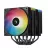 Кулер универсальный DEEPCOOL AC Deepcool "AG620 BK ARGB V2" (≤29.4 dB, 300-1950RPM, 67.88 CFM, 2x120mm, ARGB, 6x6mm, 1330g.)