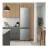 Frigider LG Холодильник комбинированный LG GBV7270CPY 387L =277+110 | Full NoFrost | D | 203x59.5x68.2 | Display | Clasa C | WiFi Серебристый