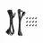 Вентилятор DEEPCOOL PC Case Fan Deepcool FL12R SE 3in1 kit, 120x20x25mm, ≤25.79 dB, 41.14CFM, 400-1500RPM, PWM, ARGB, 4-Pin Fan & 3-pin ARGB 5V, Hydro Bearing, Black