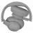 Casti cu fir si microfon SVEN Bluetooth Headset SVEN AP-B800MV with Mic, Bluetooth, hybrid ANC, APP, 4 mics, 500mAh, Gray
