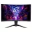 Monitor ASROCK ASRock PG27QRT2A Phantom Gaming 27" QHD 2K 1440P 180Hz 1ms with AMD FreeSync Premium and Built-in Wi-Fi Antenna 1500R Curved Gaming Computer Monitor with Height Adjustable, Swivel & Tilt stand PG27QRT2A