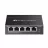 Comutator de retea TP-LINK .5-port Gigabit Switch TP-LINK "DS105GP", with 4-Port PoE, steel case, 65W Budget, Autorecovery, Extend Mode