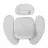 Автокресло детская Caretero Scaun Auto Caretero LUMI I-SIZE LIGHT GREY (40-150)