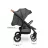 Carucior Caretero Carucior de plimbare pentru copii Caretero ELMA DARK GREY