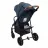 Коляска Caretero Carucior de plimbare pentru copii Caretero ELMA JEANS BLUE