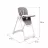 Scaun pentru alimentare Caretero Scaun de masa 2 in 1 Caretero MEGALO DARK GREY