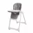 Scaun pentru alimentare Caretero Scaun de masa 2 in 1 Caretero MEGALO DARK GREY