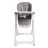 Scaun pentru alimentare Caretero Scaun de masa 2 in 1 Caretero MEGALO DARK GREY