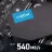 SSD Crucial 2TB SSD 2.5" Crucial BX500 CT2000BX500SSD1, Read 550MB/s, Write 500MB/s, SATA III 6.0 Gbps (solid state drive intern SSD/внутрений высокоскоростной накопитель SSD)