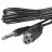 Microfon SVEN SVEN MK-130, Microphone, 3.5mm mini-jack, 6.7mm jack,  3m wire, sensivity 73db, 60 Hz – 13 kHz, Black