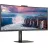Monitor AOC 34.0” AOC VA LED CU34V5CW/BK WQHD Curved USB-C Conferencing Monitor White (1ms, 21:9, 3000:1, 300cd, 3440 x 1440, 178°/178°, Curvature 1500R, HDMI, DisplayPort, USB-C (Video, Data, Power), USB Hub: 4 x USB3.2, Webcam 2Mpx, Speakers 2 x 5W, Audio Line