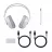 Gaming Casti LOGITECH Gaming Wireless Headset Logitech G ASTRO A20 X Lightspeed, 40mm driver, 20-20kHz, 290g, No lighting: 90h, 2.4Ghz+BT, White