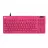 Gaming keyboard LOGITECH Gaming Keyboard Logitech G PRO X TKL Rapid, Mechanical, Magnetic Analog Linear SW, Macro, Media сontrols, Detachable cable, RGB, 1.8m, USB, EN,Magenta