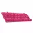 Gaming keyboard LOGITECH Gaming Keyboard Logitech G PRO X TKL Rapid, Mechanical, Magnetic Analog Linear SW, Macro, Media сontrols, Detachable cable, RGB, 1.8m, USB, EN,Magenta