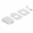 Точка доступа Ubiquiti Wi-Fi 7 Dual Band Access Point Ubiquiti "U7 In-Wall", 2x8dBi, 2x4dBi, 4988Mbps, IN: 1x2.5 GbE PoE+, OUT: 1x2.5 GbE PoE, 1x2.5 GbE
