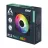 Cooler pentru carcasa ARCTIC Case/CPU FAN Arctic P12 Pro A-RGB Black, A-RGB PWM Fan with Cable Splitter, 120x120x25 mm, 4-Pin-Connector + 4-Pin-Socket, 600-3000rpm, Airflow 77 cfm / 131 m3/h, ACFAN00309A