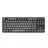 Игровая клавиатура Keychron Keychron K8 Max QMK Wireless Custom Mechanical Keyboard Russian Layout (K8M-J3-RU), Black, 80% TKL layout, Aluminium Frame, RGB Backlight, Keychron Super Mechanical Brown Switch, Hot-Swap, 2.4GHz&Bluetooth, USB Type-C, gamer (tastatura/клавиатура)