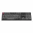 Gaming keyboard Keychron Keychron K10 Max QMK Wireless Custom Mechanical Keyboard Russian Layout (K10M-H3-RU), Black, Full Size layout, RGB Backlight, Keychron Super Mechanical Brown Switch, Hot-Swap, 2.4GHz&Bluetooth, USB Type-C, gamer (tastatura/клавиатура)