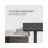 Masa de birou Lumi Lumi S12-22RE-B Electric Single-Motor Sit-Stand Desk, Black, 1200x600mm, Height Range 720-1140mm, Weight Capacity 70Kg, Button Control Panel