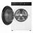 Masina de spalat rufe Heinner Washing machine/fr Hisense WF5I8043BWF Class A