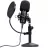 Cooling pad TRUST Trust Gaming GXT 269 Emita II Streaming Microphone with table stand, cardioid recording pattern, 2.5m USB-A-C cable, Pop/Wind filter, shock mount, black
