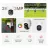 Camera IP MERCUSYS Outdoor IP Security Camera  MERCUSYS MC500, White, No Hub Required, FHD (1920x1080), Pan/Tilt 360° horizontal / 130° vertical, WiFi, Video resolution: FHD (1920x1080), 2-way audio, IP65 Weatherproof, Privacy Mode, Motion detection/Tracking, Night Vis