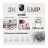 Camera IP MERCUSYS Indoor IP Security Camera  Mercusys MC230, White, No Hub Required, 3K (2880x1620), Smart Pan/Tilt IP Camera, WiFi, 103° angle lens, 1/2.7“, F/NO: 2.0; Focal Length: 4mm, 2-way audio, Privacy Mode, Motion Tracking, Night Vision, 360° Panoramic Snapsho