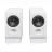 Boxa EDIFIER Edifier R20BT White, 2.0/ 5W (2x2.5W) RMS, USB powered & audio, wooden, (2.75”), Bluetooth 6.0, AUX input and headphone jack, Built-in ambient lighting system, EDIFIER ConneX mobile app