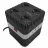 Stabilizator SVEN SVEN VR-F1200U, 330W, Automatic Voltage Regulator, 4x Schuko outlets, Additional outputs 2 USB-A and 1 USB type-C, Input voltage: 170-285V, Output voltage: 230V ± 10%, input and output voltage digital indicator on the front panel, Power supply delay