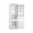 Frigider incorporabil Whirlpool Frigider Whirlpool WHC20D023B1 SF Incorporabil , E , 193.5x54x54.5 , Frigider 227 L , Congelator 79 L