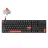 Keyboard Keychron Keychron Lemokey X2 QMK Wired Mechanical Keyboard (X2-A1), Black, Full size layout, Red Backlight, Shine-Through Keycaps, Keychron Mechanical Red Switch, 1000Hz Polling Rate, USB Type-C, gamer (tastatura/клавиатура)