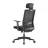 Fotoliu Gaming Lumi LumiVida Ergonomic Office Chair LV-CH05-37, Black, Adjustable Headrest, Lumbar Support, Breathable Mesh Back, Fixed Armrest, Pneumatic Seat-Height Adjustment, 340mm Nylon Base, 60mm PU Caster,100mm Class 3 Gas Lift, Weight Capacity 150Kg