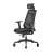 Fotoliu Gaming Lumi LumiVida Ergonomic Office Chair LV-CH05-40,Black,Adjustable Headrest, Lumbar Support,Breathable Mesh Back, Adjustable Armrest, Pneumatic Seat-Height Adjustment, Seat Depth Adj., 340mm Nylon Base, PU Caster, 100mm Class 3 Gas Lift, Weight Capacity 150