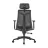 Fotoliu Gaming Lumi LumiVida Ergonomic Office Chair LV-CH05-40,Black,Adjustable Headrest, Lumbar Support,Breathable Mesh Back, Adjustable Armrest, Pneumatic Seat-Height Adjustment, Seat Depth Adj., 340mm Nylon Base, PU Caster, 100mm Class 3 Gas Lift, Weight Capacity 150