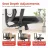 Fotoliu Gaming Lumi LumiVida Ergonomic Office Chair LV-CH05-40,Black,Adjustable Headrest, Lumbar Support,Breathable Mesh Back, Adjustable Armrest, Pneumatic Seat-Height Adjustment, Seat Depth Adj., 340mm Nylon Base, PU Caster, 100mm Class 3 Gas Lift, Weight Capacity 150