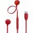 Casti cu fir JBL Tune 305C Red