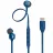 Casti cu fir JBL Tune 310C Blue