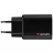 Зарядное устройство VERBATIM USB Charger VERBATIM Essentials GaN Charger 65W, 3 Ports, 2x USB-C ports with Power Delivery 3.0 support, 1x USB-A port with QC 3.0 support, for laptops, tablets, smartphones, EU plug, Black