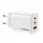 Зарядное устройство VERBATIM USB Charger VERBATIM Essentials GaN Charger 65W, 3 Ports, 2x USB-C ports with Power Delivery 3.0 support, 1x USB-A port with QC 3.0 support, for laptops, tablets, smartphones, EU plug, White