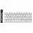 Клавиатура беспроводная MCHOSE Tastatură MCHOSE Ace 68 E-Sport, Cu fir, White Topographic