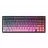 Tastatura fara fir MCHOSE Tastatură MCHOSE G75 Pro, Cu fir / Fără fir, Negru | Roz