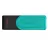 USB flash drive KINGSTON 128GB USB3.2 Kingston DataTraveler Exodia S Black/Teal, Moving cap design, (Read 100 MByte/s, Write 12 MByte/s) DTXS/128GB