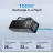 Power Bank EcoFlow EcoFlow Rapid 25K Power Bank, 25.000mAh (90,00 Wh) Air-travel-friendly, 100W Built-In and Retractable Cables, 100W single port output, 170W total output, 2 Type-C ports: 140W, 1 USB-A port: 33W,  TFT Display, 157x54x49mm, 580g, 1 m drop resistant, Si