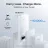 Power Bank EcoFlow EcoFlow RAPID Mag Power Bank (10,000mAh, Qi2 15W Wireless Charging, 36W Max-Speed Wired), Charge While Recharging, 38°C Cool Touch, Ultra-Slim 15.95 mm,  11N Grip- Zero Drops, LED indicators, 187 g,  iPhone 12 and later, White