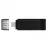 Card de memorie KINGSTON 64GB USB-С3.2 Kingston DataTraveler 70, Black, USB-C, Cap design, Stylish and slim plastic casing fits, Keyring Loop (Read 80 MByte/s, Write 20 MByte/s) DT70/64GB